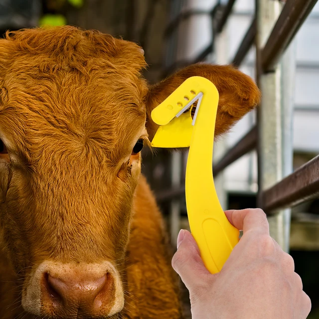 Ear Label Unloader Tag Removal Goat Tags Remover Cow Tagging Practice Sheep Tool 4