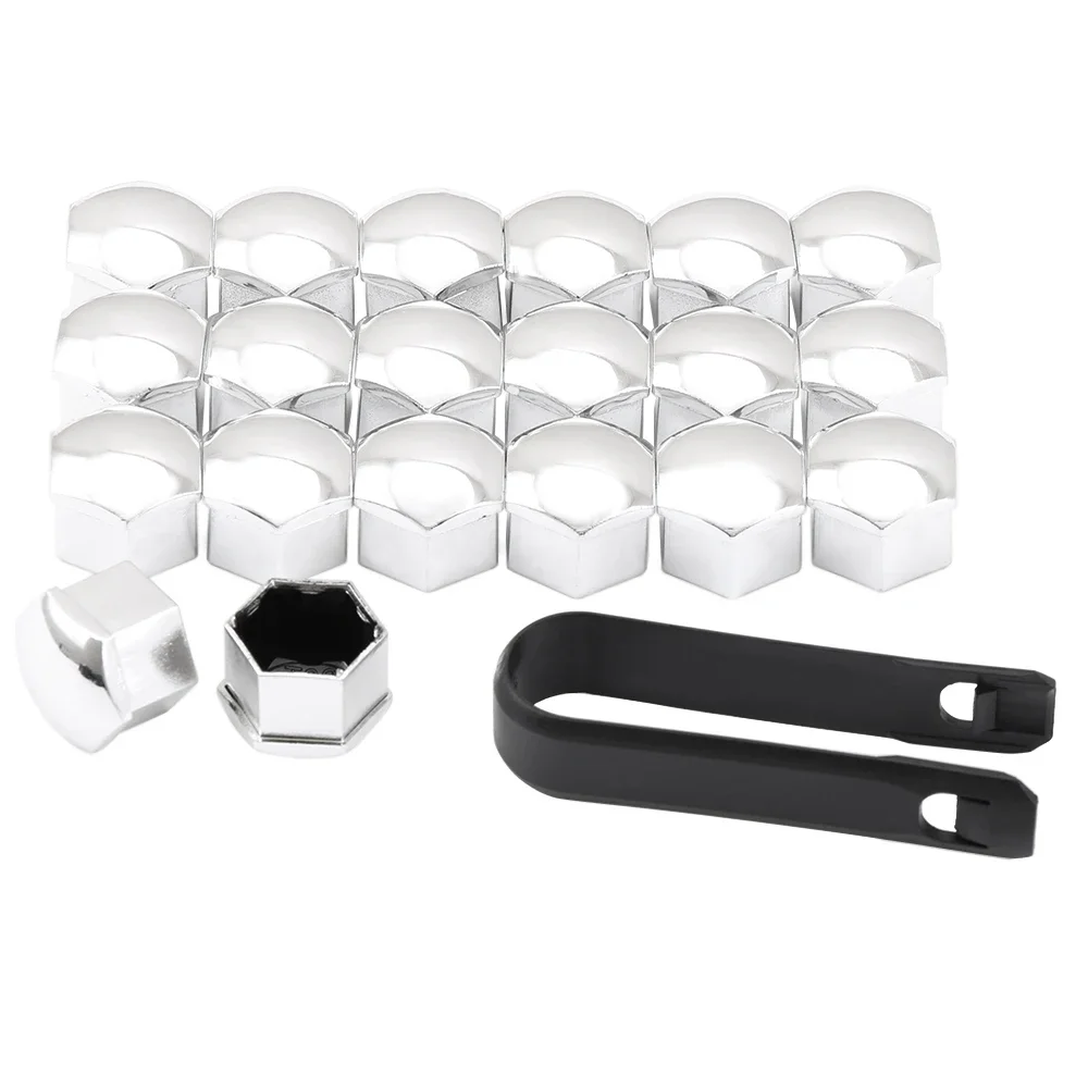 Wheel Nut Caps 20Pcs/lot 17mm For Skoda octavia a5 a7 1 rapid fabia yeti superb