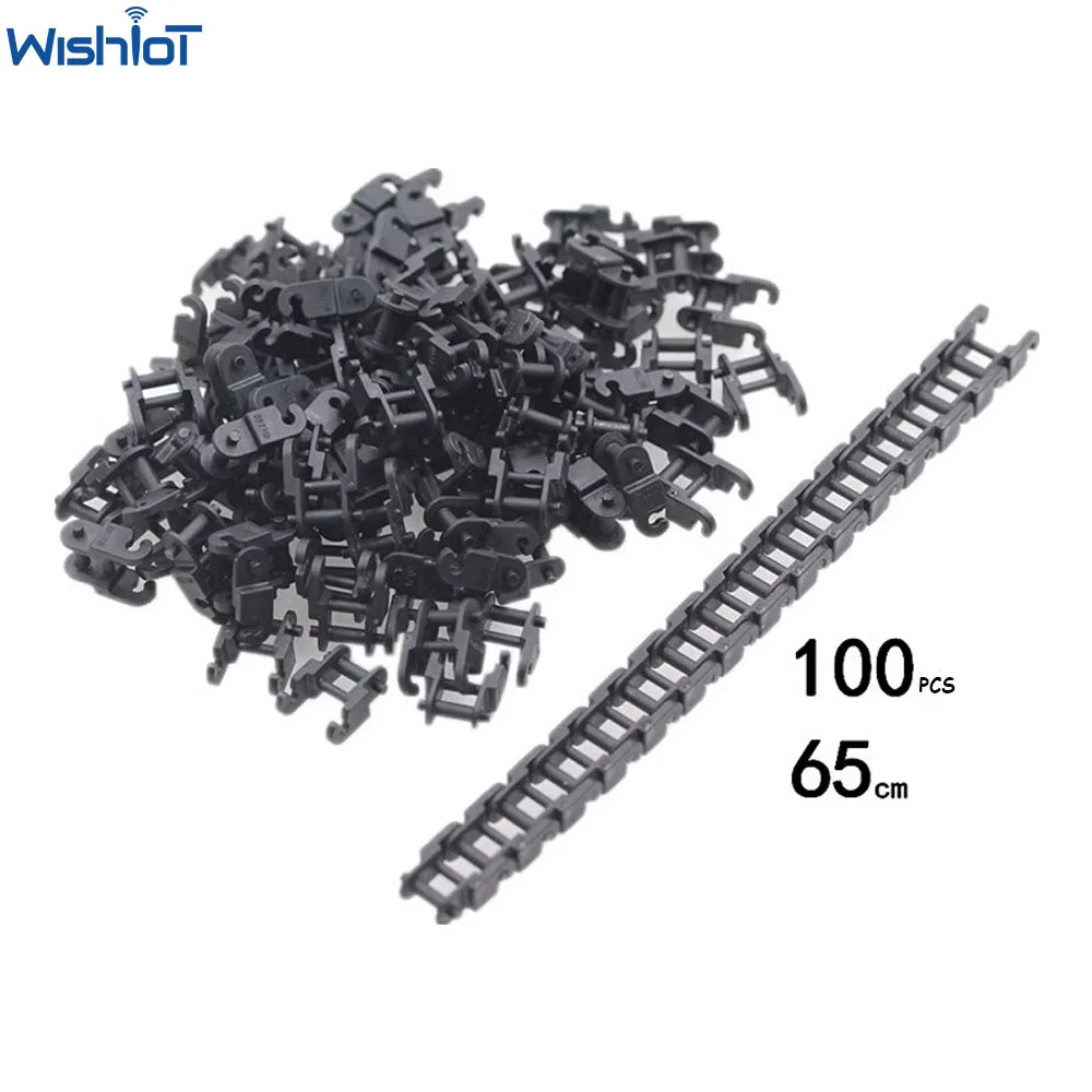 100PCS Technical Parts 3711 14696 Link Chain Bricks for MOC