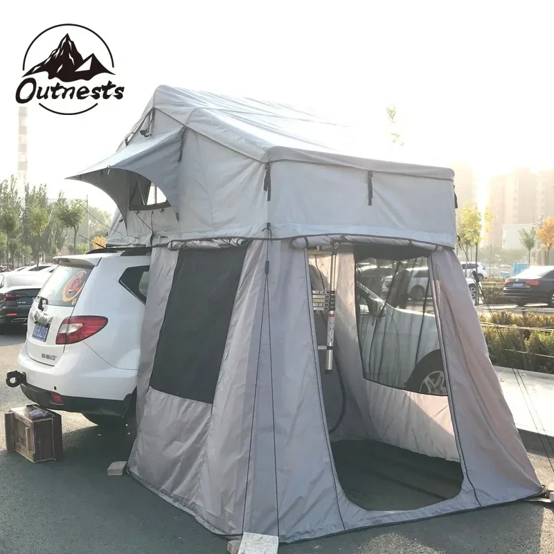 Soft Shell 4x4 Truck Camping Car Roof Top Tent With Annex customcustom