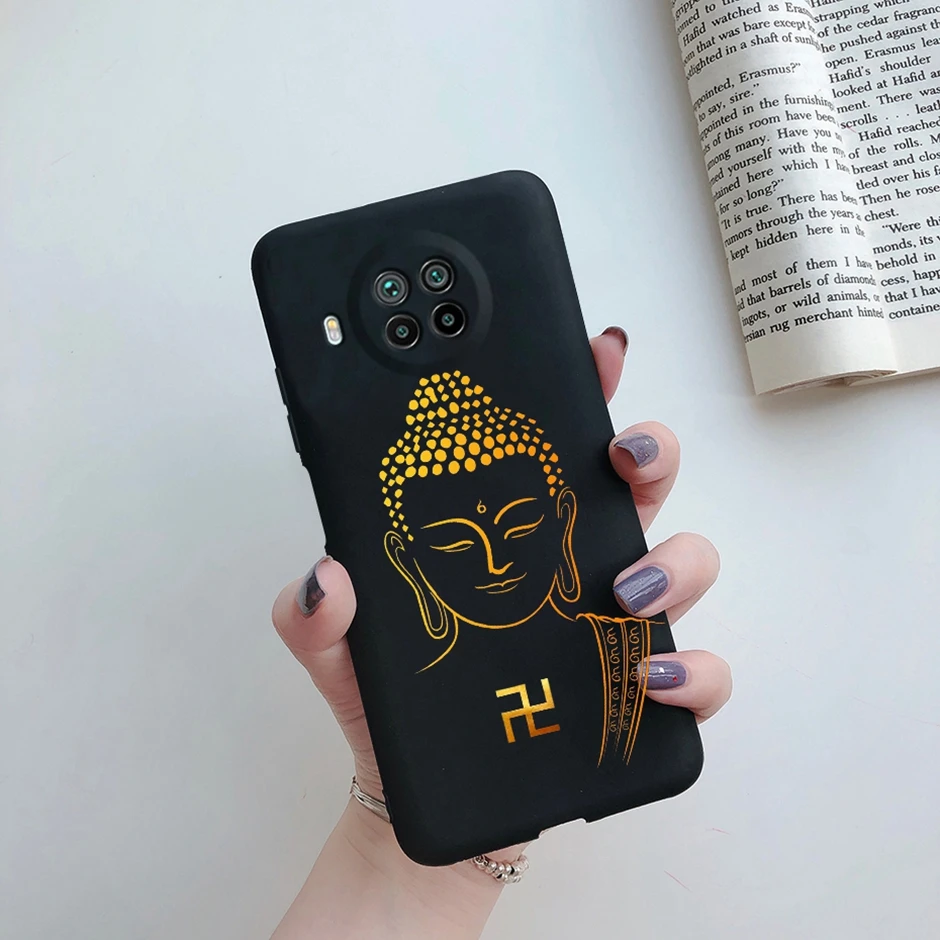 Smile Painted Matte Silicone Soft Shockproof Phone Case for Xiaomi Mi 10T Lite 5G
