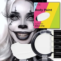 Vibrant Professional - Grade Water - Based Face and Body Paint - 14g (White)