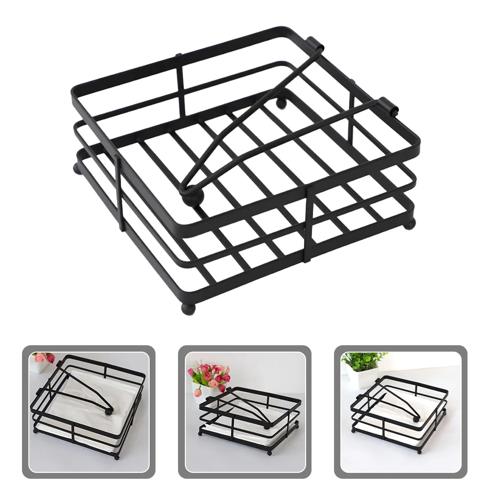 

Paper Napkin Holder with Dispenser Towel Rack Napkin Dispenser Stand Tissue Hanger Kitchen Accessories Tableware Servilletero
