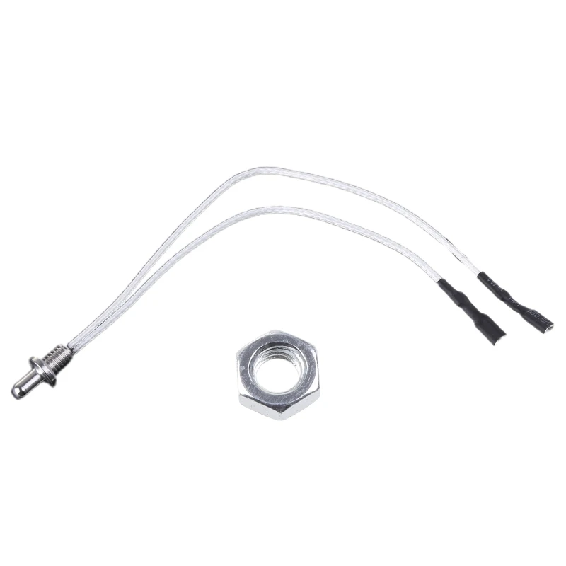 NTC Temperature Probe Temperature Controller -40~150&deg;C M6 Screw Thread, Resistance 100K, Easy to Install J18 22