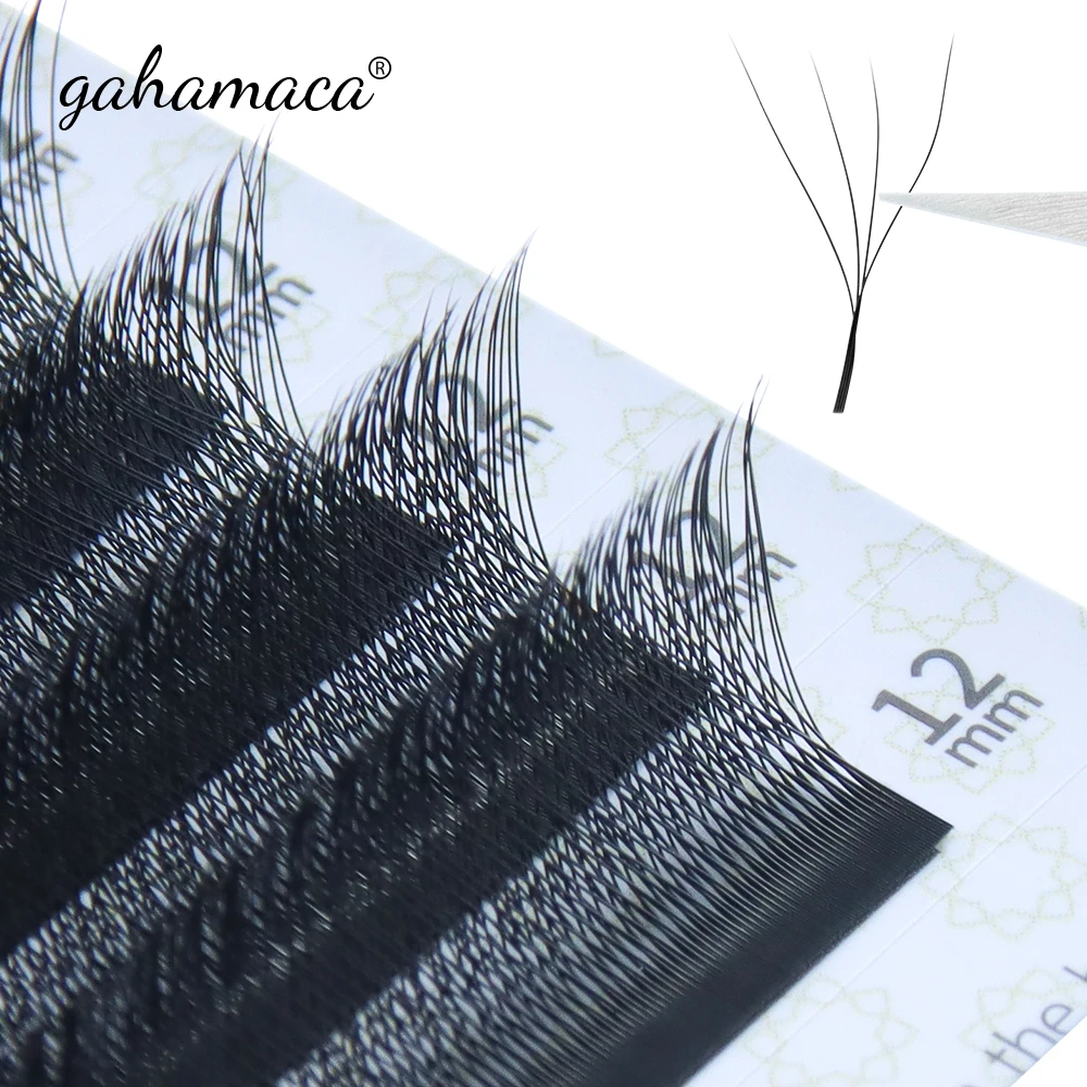 Gahamaca W Shape Eyelash Extensions 3d 4d 5d Premade Volume Fan Lashes Yy W Style Comfortable