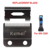 Kemei KM-2361 DLC Blade Hair Clipper Blade Trimmer Replacement Original Cutter Head Professional Barber Accessories 1