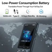 MSAI T18 AI Translator 160 Online 23 Offline Languages Translate ChatGPT 1500mAh 1+16GB Voice Photo Translation Travel Learn - Image 6