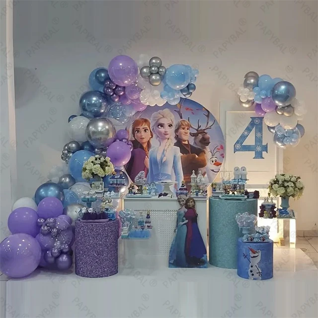 Arco de Globos Temática Frozen