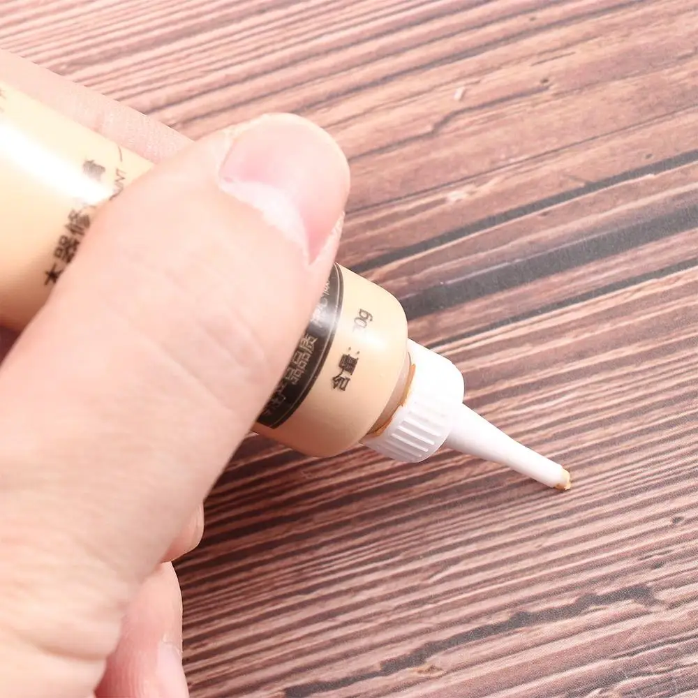 Description Picture 2 of itemWooden Scratch Hole Removal Touch Up Wood Glue Furniture Repair Paint Repair Cream Wood Filler Refinish Paste