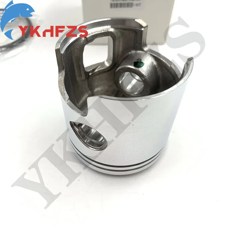 346-00004-0 Piston Kit (0.5MM O.S.) For TOHATSU Outboard 2-stroke 25HP 30HP +0.5MM 346-00004 346-00004-3 Diameter:68.5mm