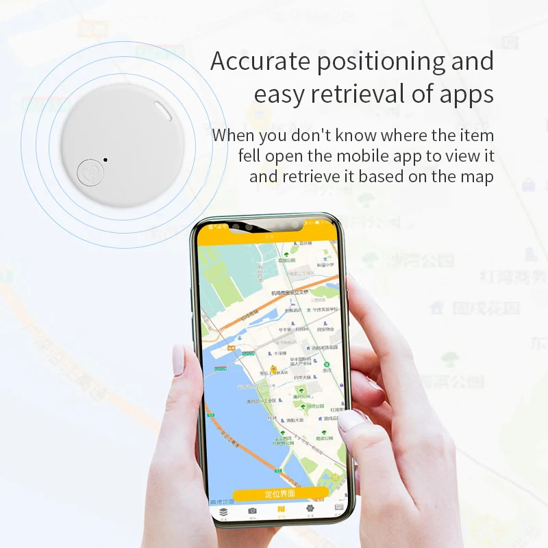 Mini Dog GPS Bluetooth 5.0 Tracker Anti-Lost Device For Pet Kids Bag Wallet bluetooth tracker smart tracker wallet tracker