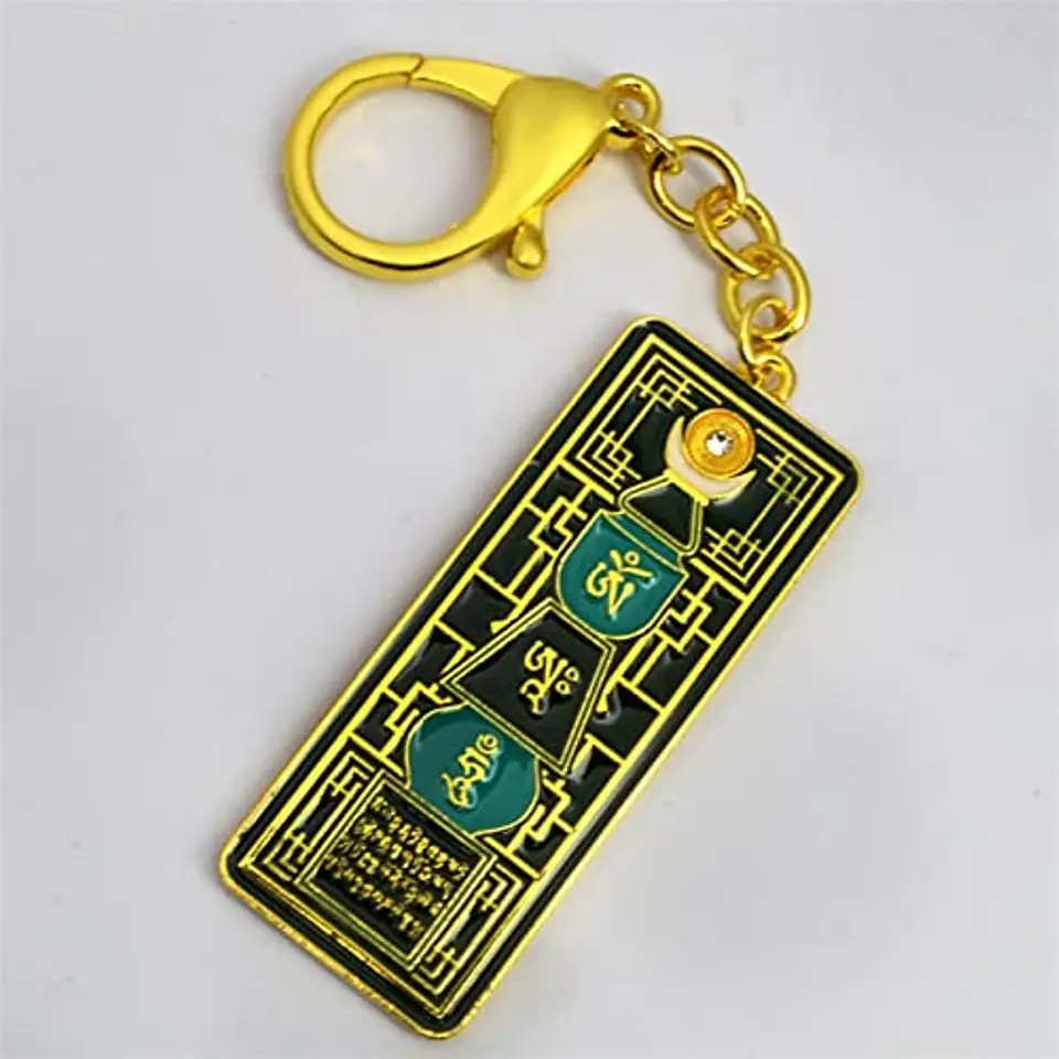 Cinque Elemento Pagoda Feng Shui Portachiavi W Libero Mxsabrina Red String Bracelet W1175