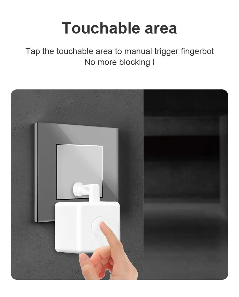 Tuya Bluetooth Smart Fingerbot Switch Fingerbot Button Pusher Remote Control Sma