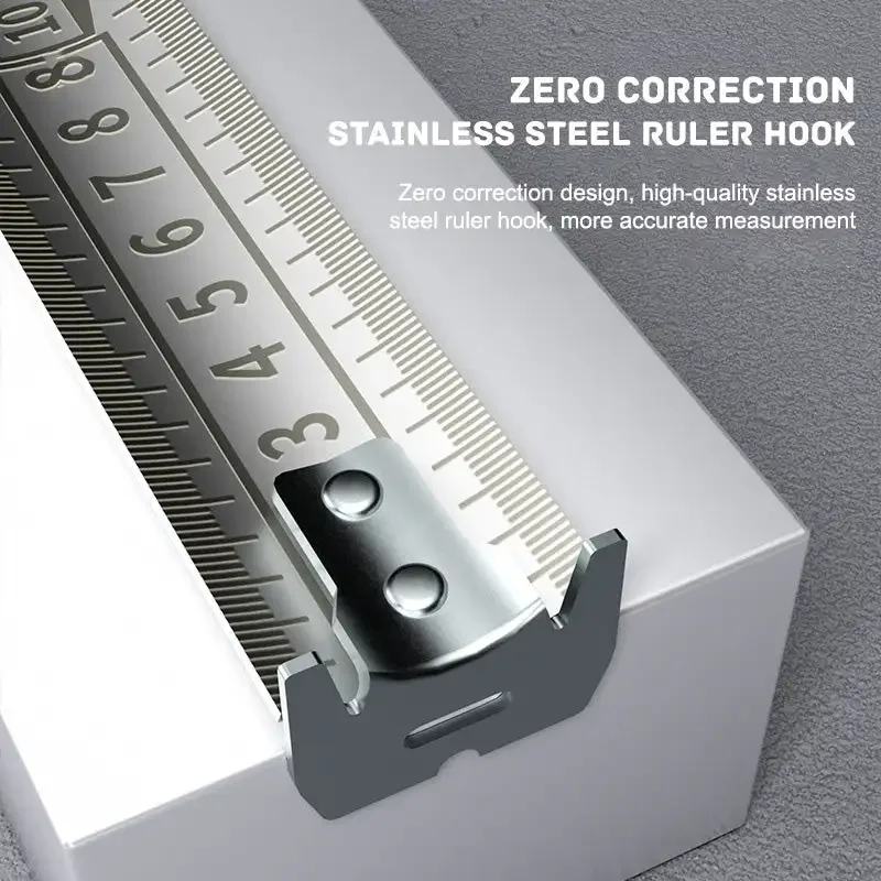 Tape Measure 3/5/7.5M Stainless Steel Anti-corrosion Retractable Hollow Design for Woodworking tape measure measuring tape measuring ruler