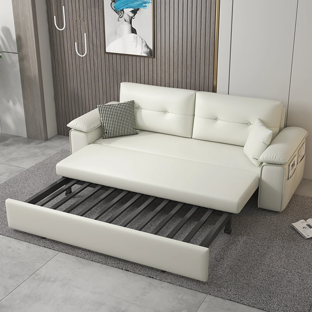L Shape Sofa Bed 3