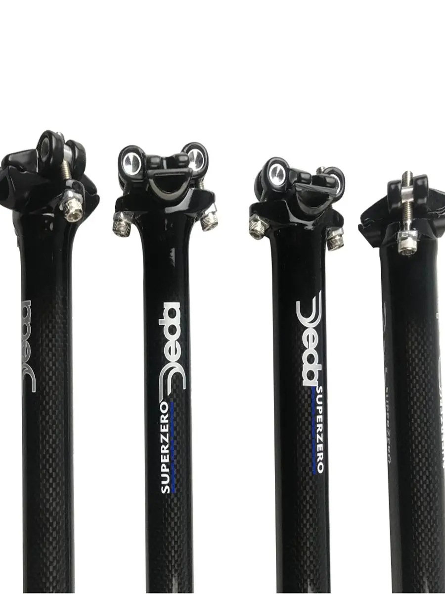 Carbon Bicycle Seatpost | Offset-Free Design | Black Matte Gloss Finish