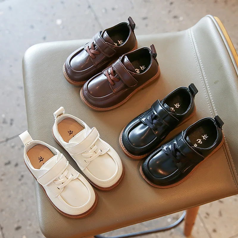 

Children Leather Shoe Spring Mall Leather Shoe Soft Surface Anti Slip Performance Shoe Toddler Boy Shoe Mary Jane Shoe Zapatilla