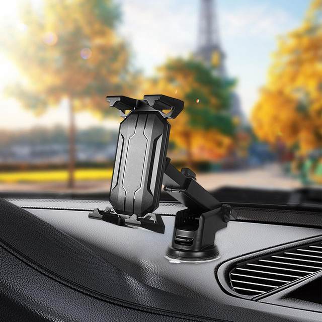 Car Phone Tablet Holder Flexible Hands Free Universal Auto Accessories Phone Stand for Dashboard Windshield Air Vent Adjustable