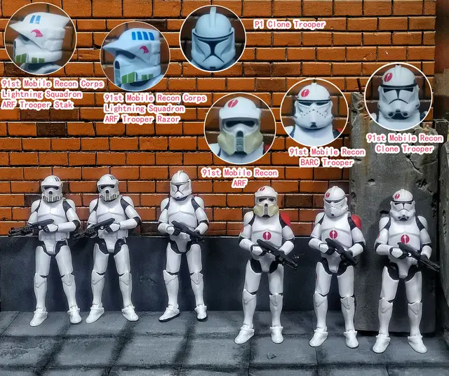 スターウォーズのアクションフィギュア,i-wanおもちゃ,クローン