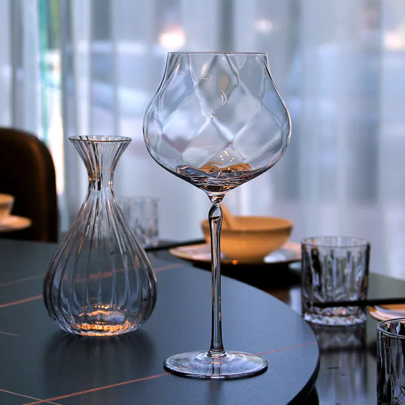 Slovakia RONA Style Super Thin Crystal Burgundy Goblet Dark White Wine  Glass Sommelier Exclusive Tasting Wine Glass - AliExpress 15
