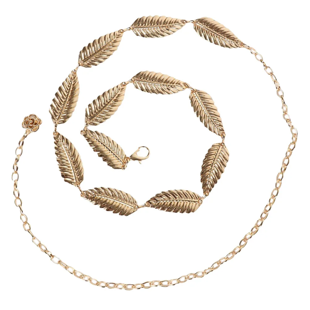 

Waist Chain Halloween Outfits Belt Belly Jewelry for Women Summer up Costume Body Chains Metal Costumes