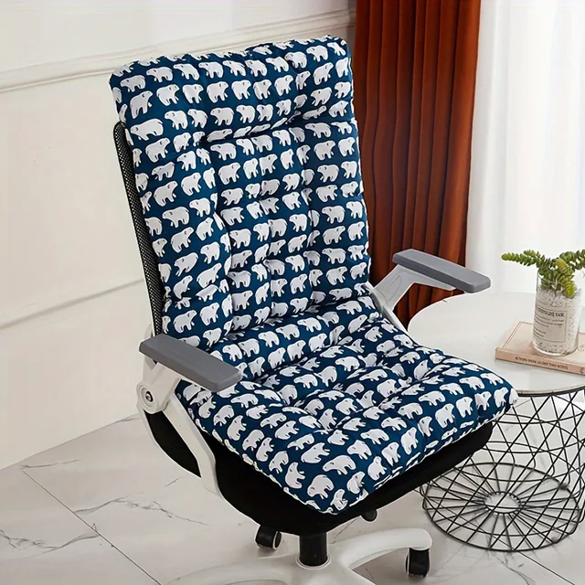 Coussin de chaise de bureau ergonomique avec support de dossier intégré – Convient à une utilisation multifonctionnelle des sièges de maison et d'auto 2