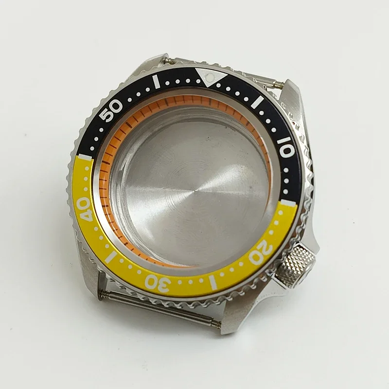 Mod SKX007 Uhrengehäuse Saphirglasgehäuse Passend für NH35 NH36 4R35 7S26 Japan Uhrwerk S Crown NH35 Uhrengehäuse Ersatzteile – Detail 10