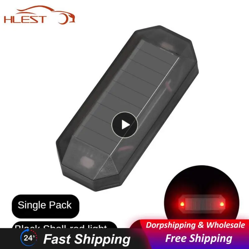 

1 шт., автомобильная светодиодная лампа на солнечной батарее