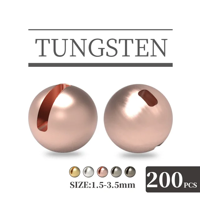 MUUNN 텅스텐 슬롯 구슬: 플라이 타이를 위한 필수 도구