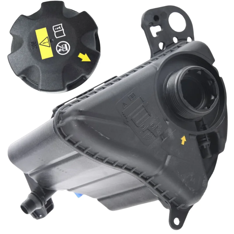 Expansion Tank With Cap For BMW F07 F10 F18 F06 F12 F13 F01 F02 N55 17137647283 17117639021