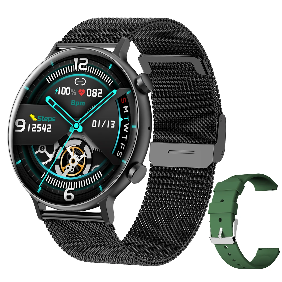 2022 New Bluetooth Call Smart Watch Men Women ECG+PPG Fitness Tracker Sports waterproof Bluetooth Music Smartwatch Man Ladies 
