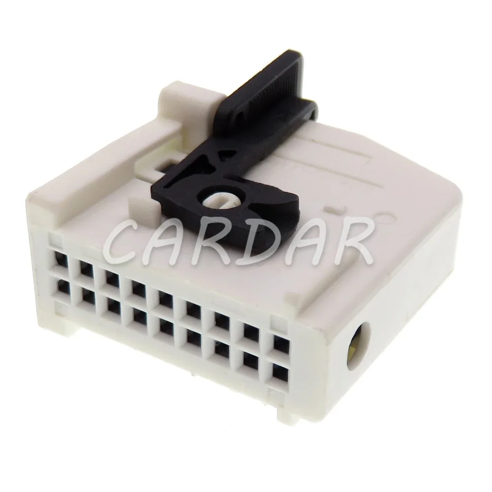 

1 Set 18 Pin Car Plastic Housing Unsealed Wire Connector 1379100-2 Miniature Automotive Socket 2-967416-1 2-965777-1