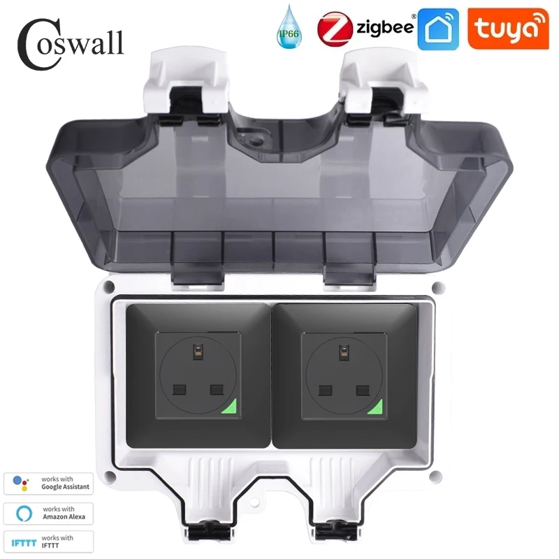 Zigbee Tuya Black UK