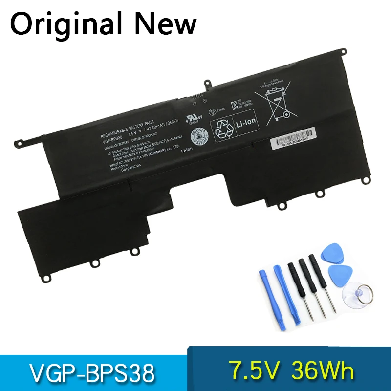 

NEW Original VGP-BPS38 BPS38 Laptop Battery For SONY VAIO PRO11 PRO13 SVP1321BPXB SVP13216PG SVP132A1CM SVP11217SCS SVP112100C