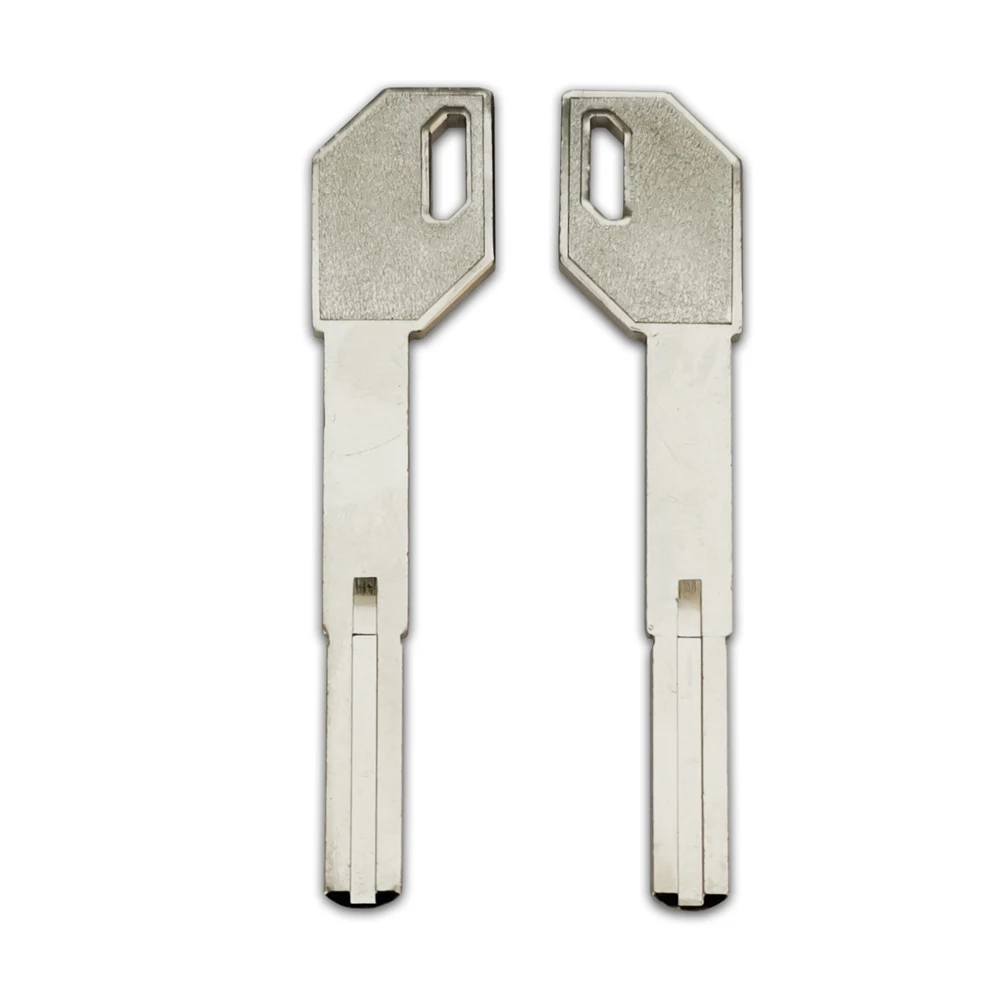 JMCKJ 5 10pcs Long necked gun handle double leaf fingerprint lock key blank, super C-level extended key embryo