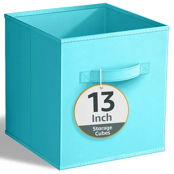 Sorbus Collapsible Fabric Cube Storage Bin (13 1