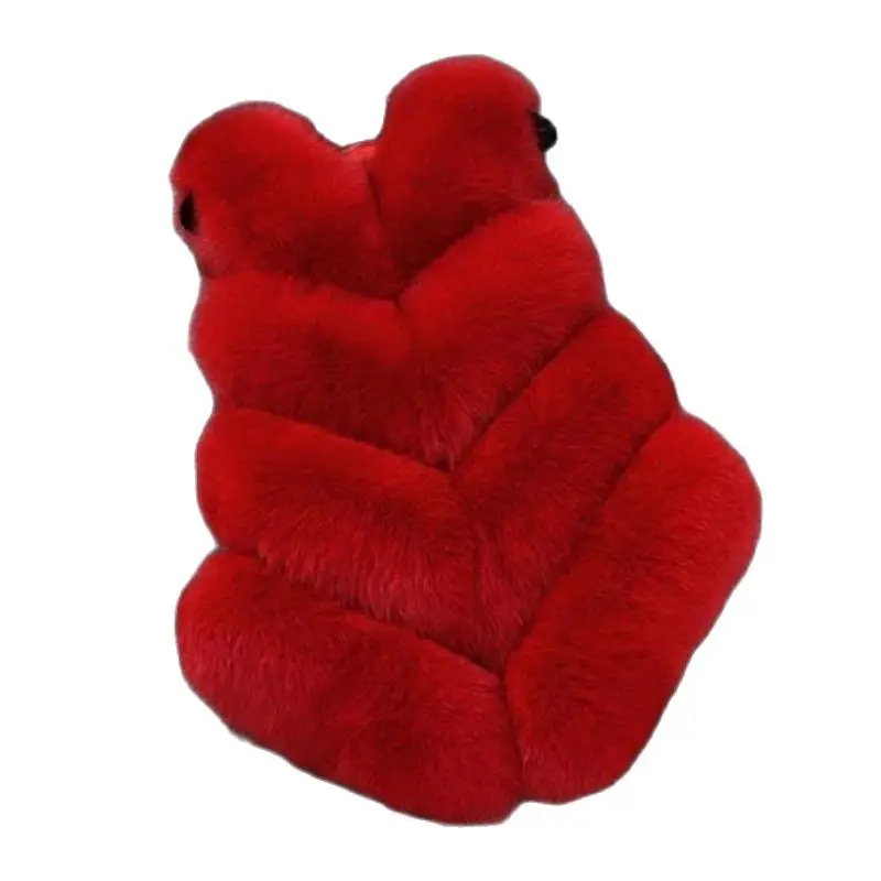 Femme Hiver Veste Fourrure Femme Cappotto Di Pelliccia Finta Cappotto Di Pelliccia Lungo Gilet Di Pelliccia Sintetica Cappotto Di Pelliccia Sintetica 