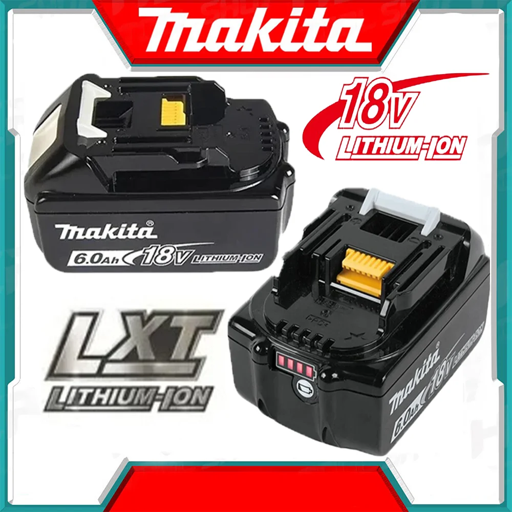 

Genuine Makita Battery 6Ah/5Ah/3Ah for Makita 18V BL1830 BL1850B BL1850 BL1840 BL1860 BL1815 BL1820 Replacement Lithium Battery