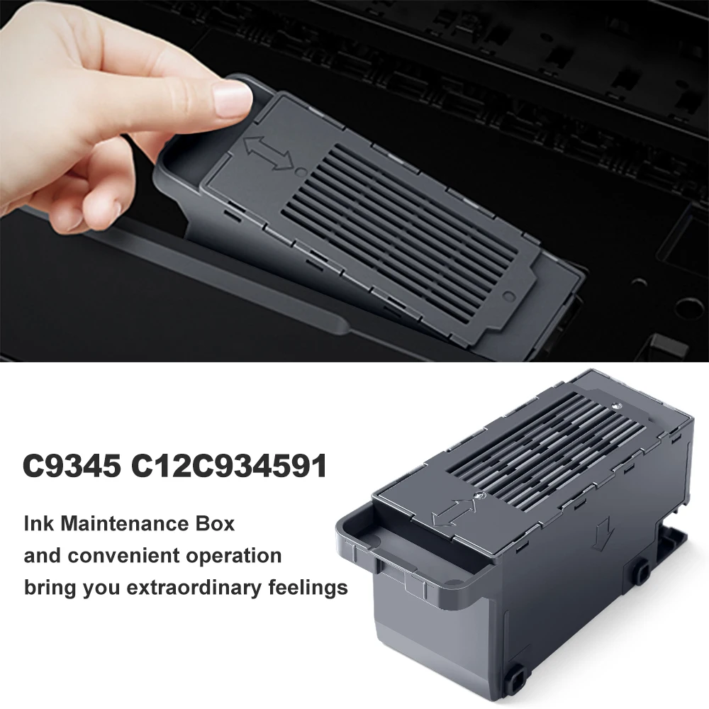 Caixa da Manutenção da Tinta C9345 para Epson Tanque Waste da Tinta L15150 L15160 L15158 L15168 L6578 L6558 Wf7820 4820 Et5800 Et-5850 Et-5880 - Imagem 5