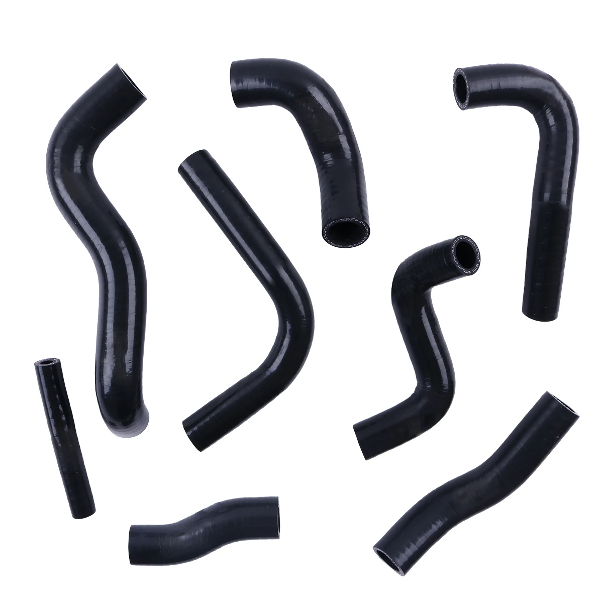

For 1985-1986 Yamaha TRI-Z 250 YTZ250 3 Wheeler Silicone Radiator Hoses Kit Silicon Tubes 8Pcs 10 Colors