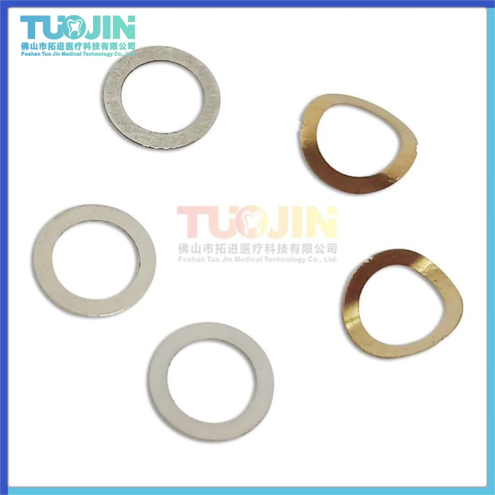 

20PCS/Lot Dental O-Ring Dental Turbine Handpiece Spare Part Wave Gasket Spring washer for handpiece cartridge turbine rotors