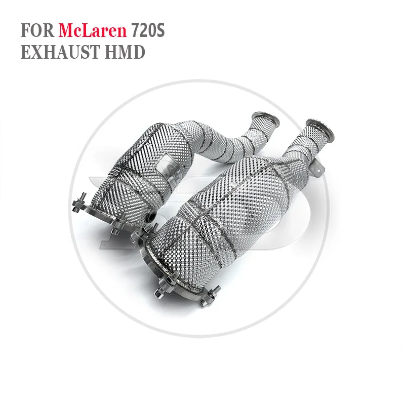 Downpipe for McLaren 720S With Heat Shield HMD Exhaust System Performance Quality certification