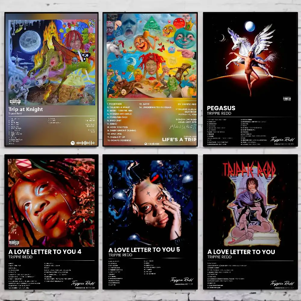 TOBIANG Partynextdoor Muziekalbum Cover Gesigneerd Limited Canvas Poster (Set van 4) Niet TOBIANG Partynextdoor Muziekalbum Cover Gesigneerd Limited Canvas Poster (Set van 4) Niet