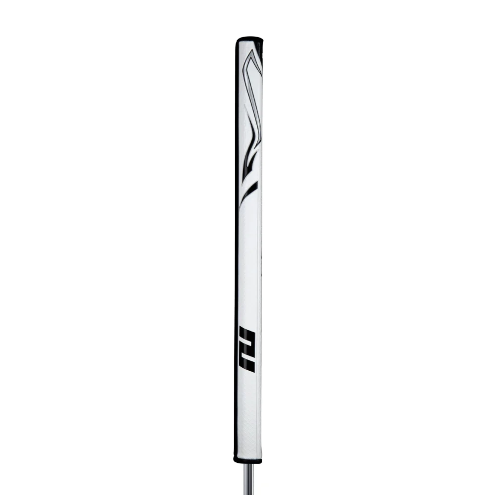 1/10PCS/SET NEW - Golf Grip ZENERGY Flatso XL Plus 2.0 Putter Grip - White / Black length 13.75" 5