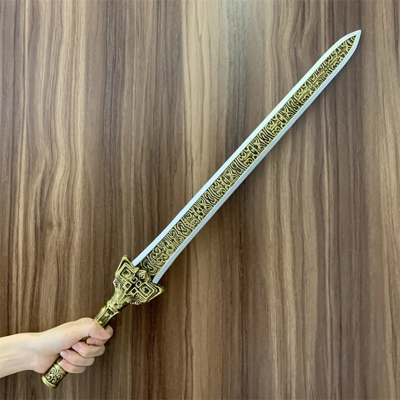 Big Black Myth Yang Jian Sword 1:1 God Knife Game Cosplay Sun Wukong Role Playing Ancient Chinese Weapon Model Safety PU Rubber