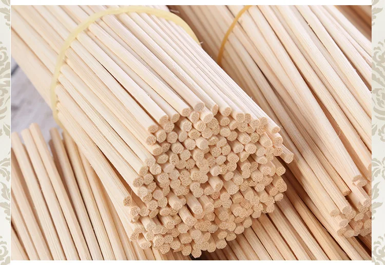 100pcs 40/35/30/24/22/19/10cm Aroma Nature Rattan Sticks Reed Diffuser Sticks for Home Fragrance Oil Air Freshener Reed Sticks