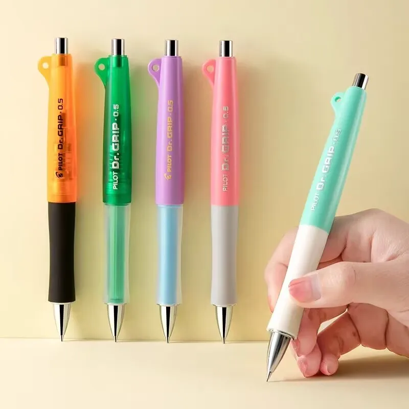 1pcs PILOT Dr. Grip Mechanical Pencil 30th Anniversary HDGL-80R50R  Replaceable Lead 0.5 Hard To Break Core Japanese Stationery 2