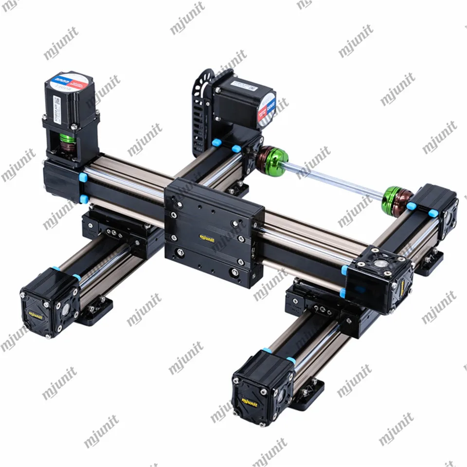 

mjunit synchronous belt sliding table module linear guide rail gantry XY axis glue dispensing and coating precision high-speed