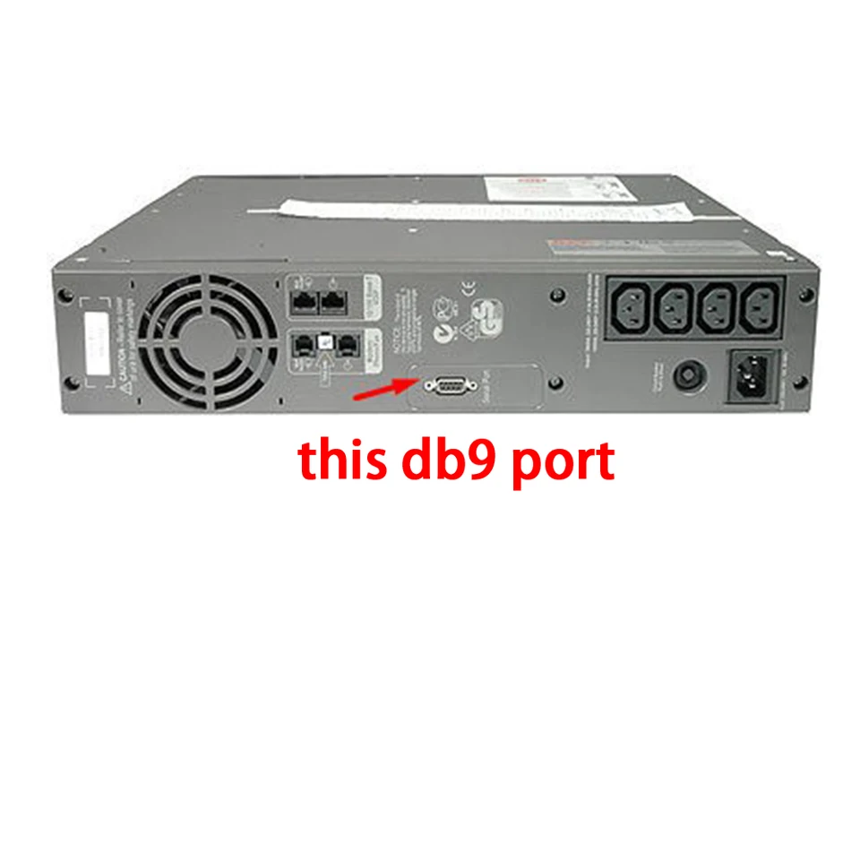 Cavo Serial DB9 A RS-232 RJ11 Per UPS APC - 1,8 M - Compatibile Con PDU Rack E Switch APC - Foto 8