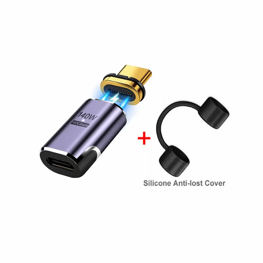 Ultra High-Speed 140W USB-C Magnetic Adapter with 8K Video Support